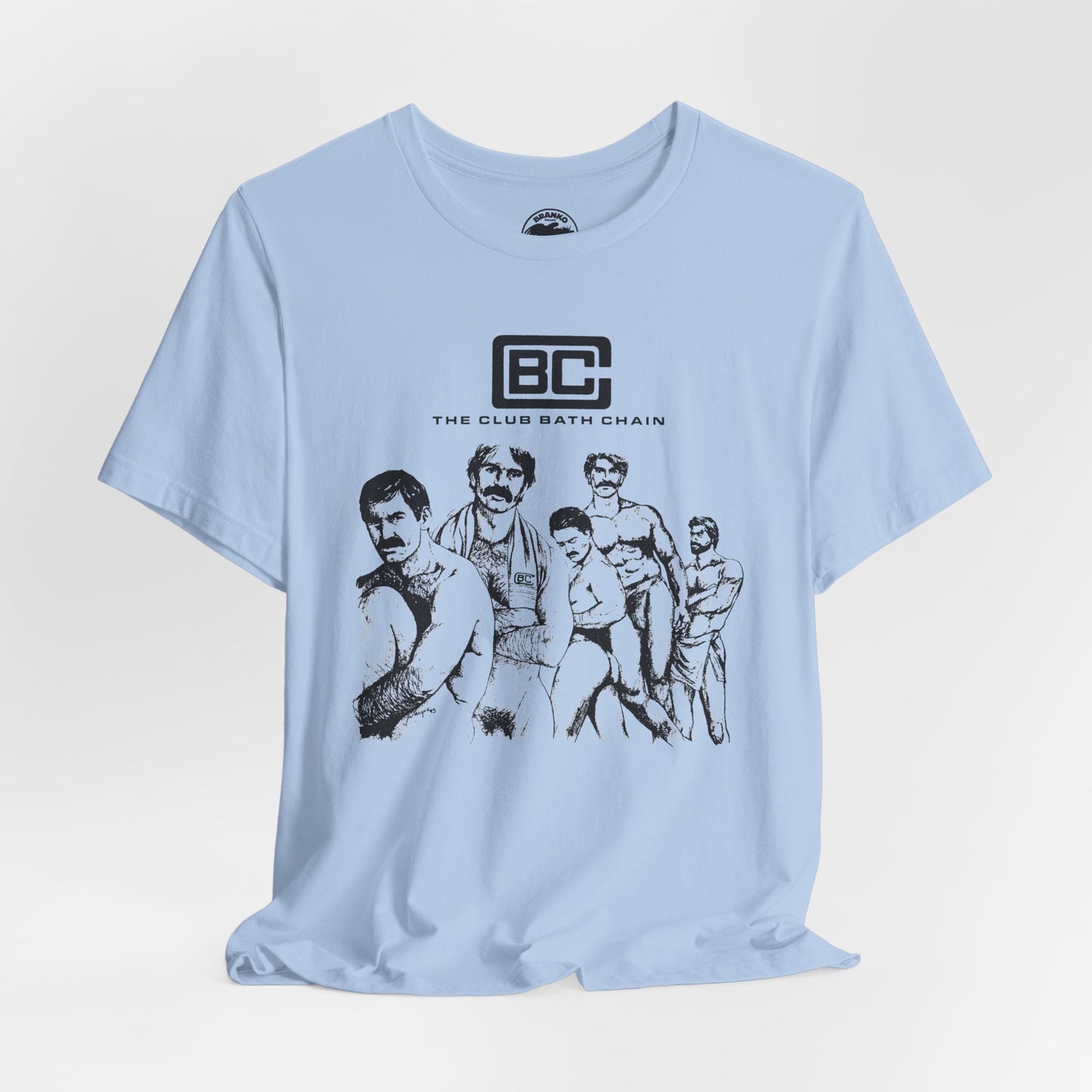 The Club Bath Chain (Replica 70's Souvenir T-Shirt/Gay Bathhouse Chain)