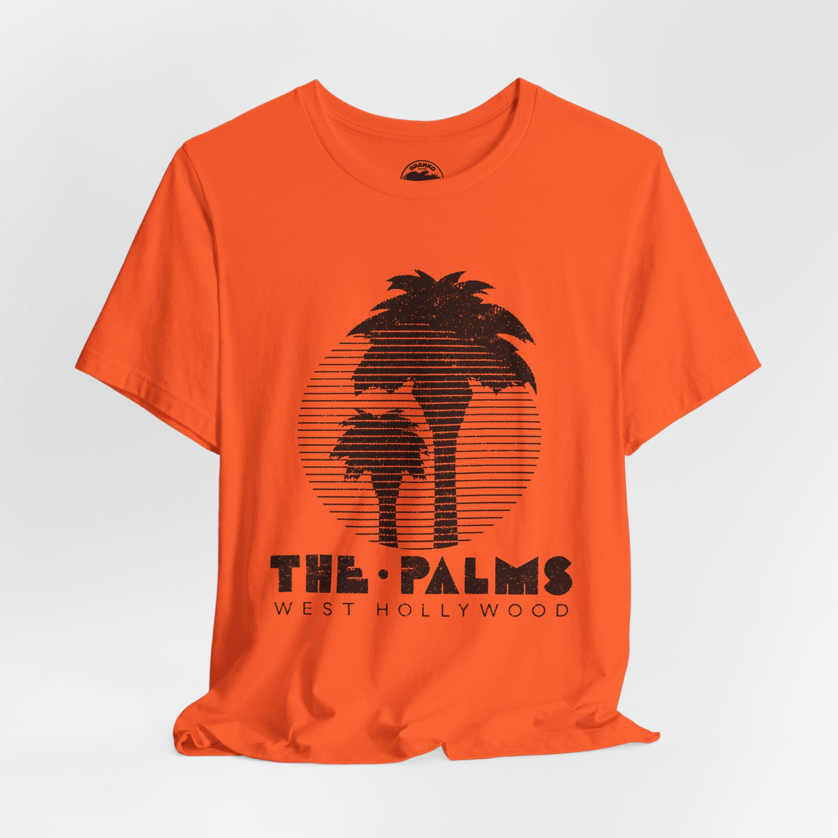 The Palms (West Hollywood Lesbian Bar/1967-2013/Graphic with Vintage Print Effect)