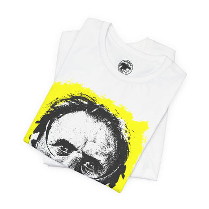 Hannibal Lecter (Portrait with Vintage Punk Graphic)