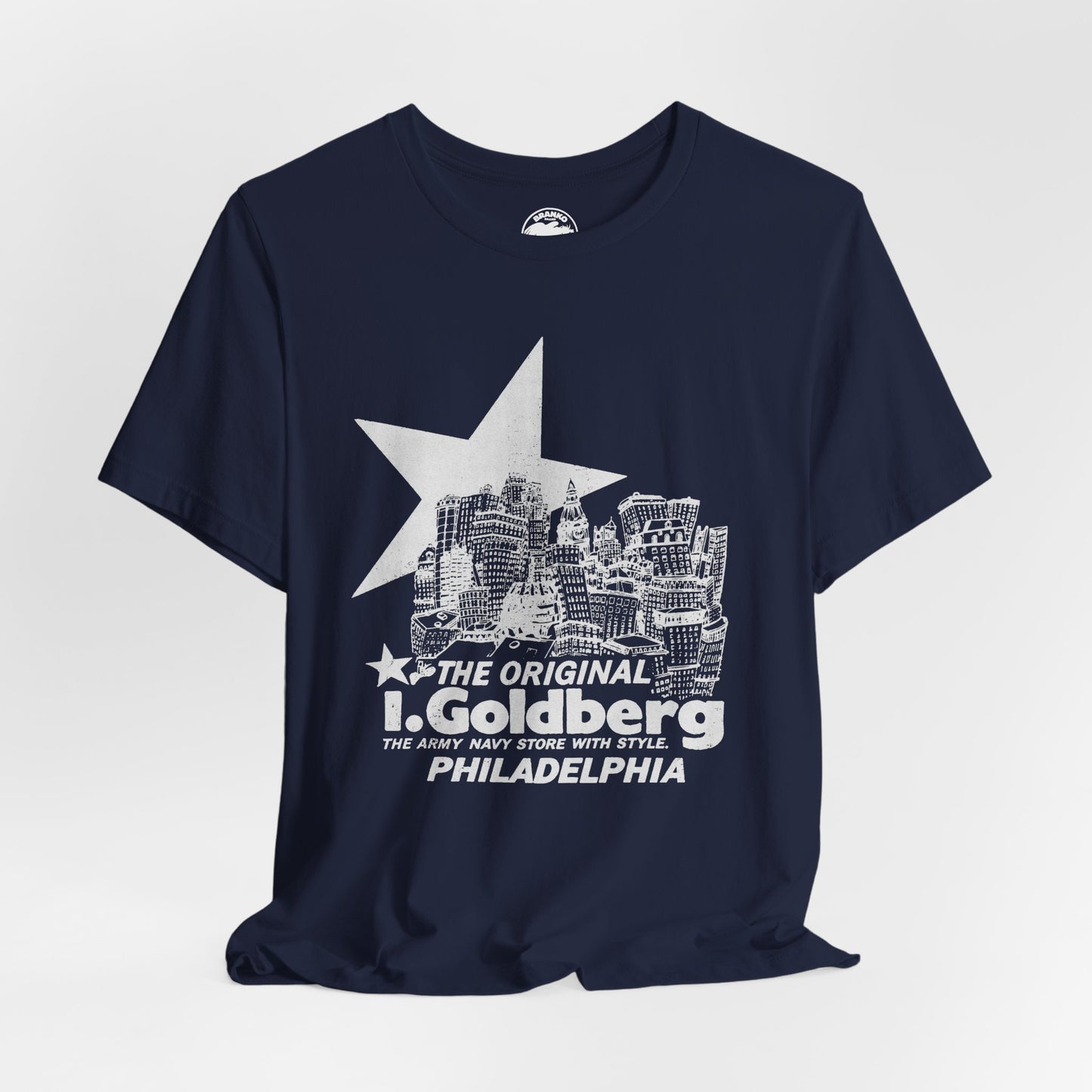 I. Goldberg (Replica 70's Promo Tee/Philadelphia Army & Navy Surplus Store/1919-2019)