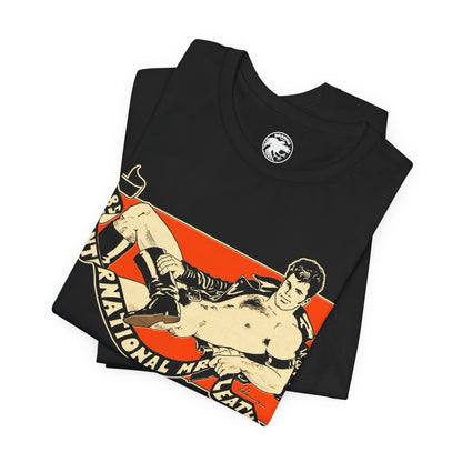 1985 International Mr. Leather (Replica Souvenir Shirt/Gay Leather Shirt)