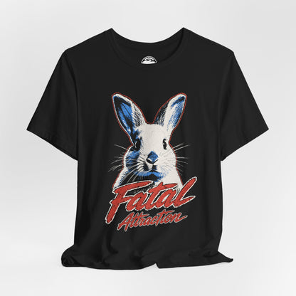 Fatal Attraction Bunny Tee (1987 Thriller/Glenn Close/Michael Douglas)