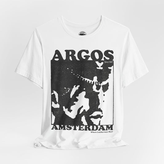Argos (Iconic Amsterdam Leather Bar 1957-2015/Where Leathermen Meet/Logo with Vintage Effect)