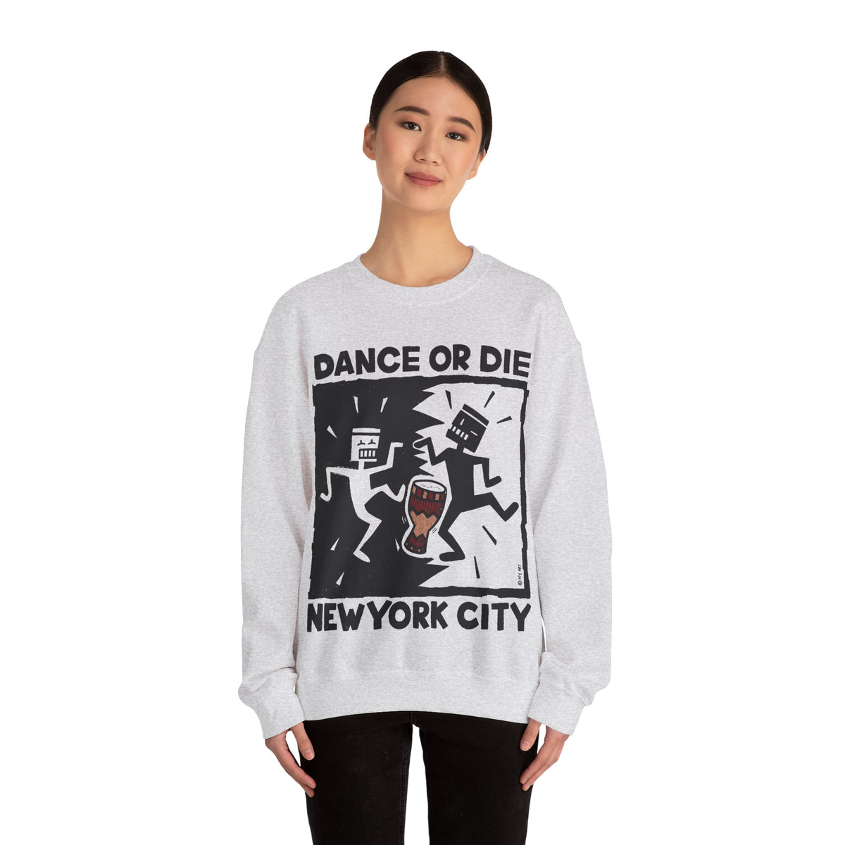 Dance or Die (Replica Early 90's New York City Club Kid Sweatshirt)