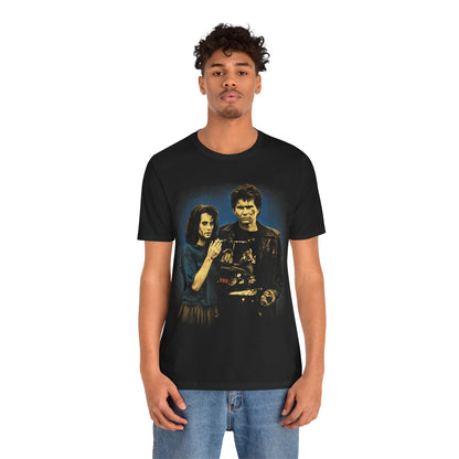 Heathers (Veronica and J.D. Graphic with 90's Rock Tee Effect)