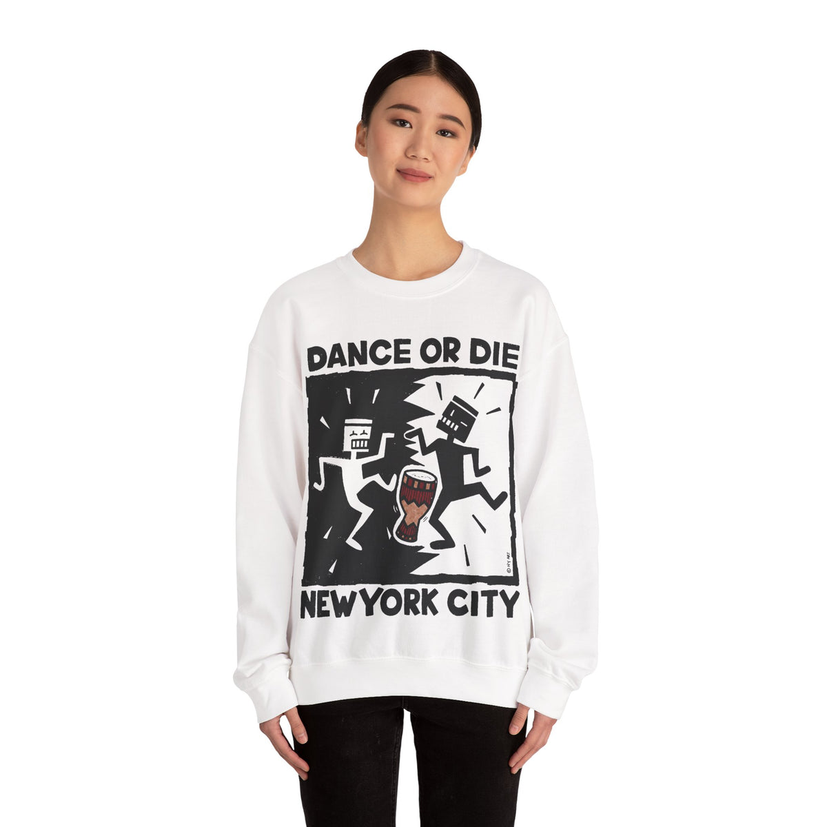 Dance or Die (Replica Early 90's New York City Club Kid Sweatshirt)