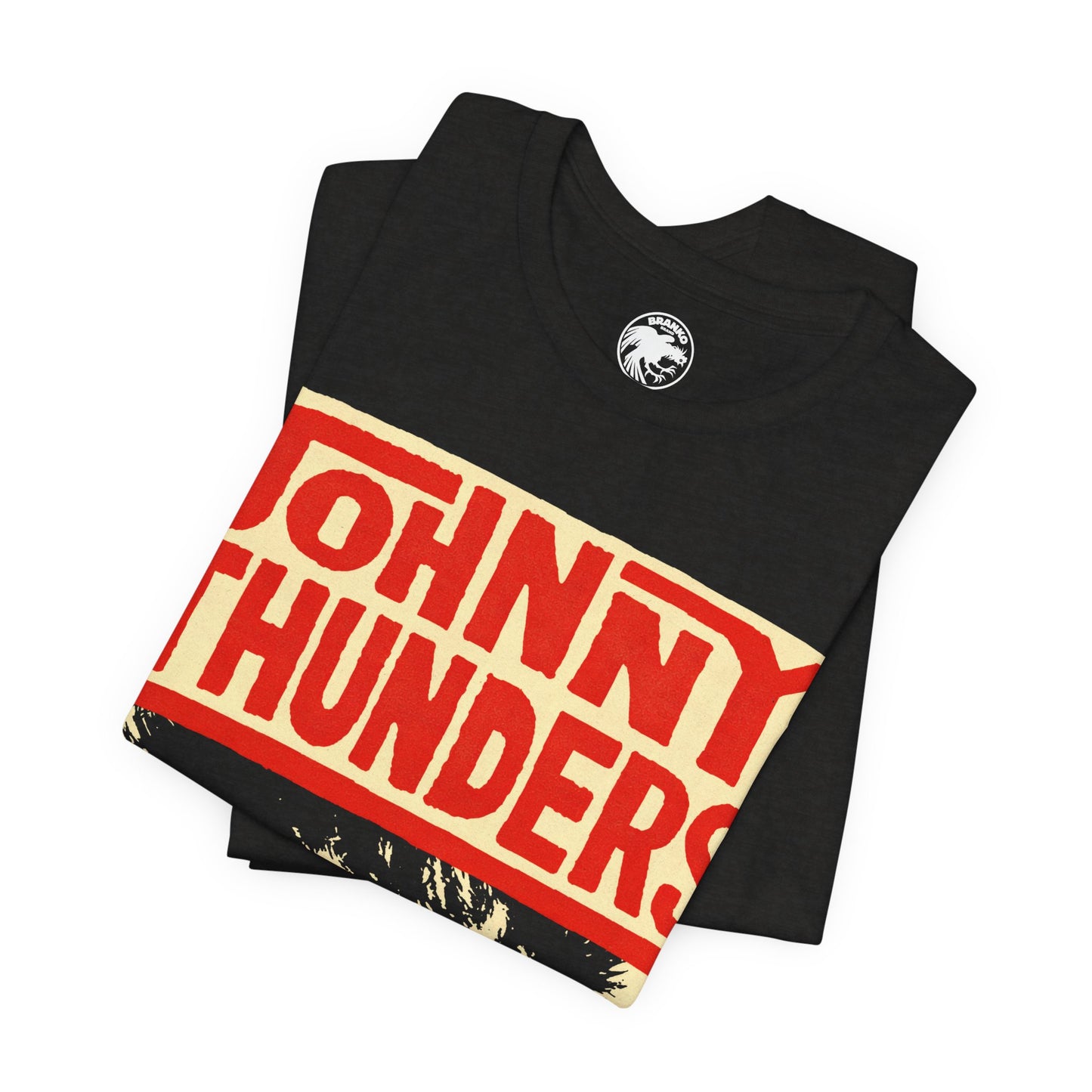 Johnny Thunders (Oversized Graphic with Vintage Print Effect)