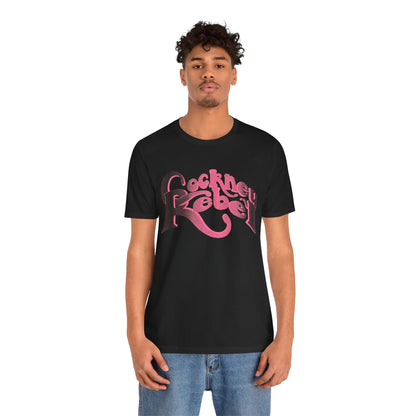 Cockney Rebel (Replica 70's Promo Shirt/Pink Graphic with Vintage Print Effect/Steve Harley & Cockney Rebel Shirt)