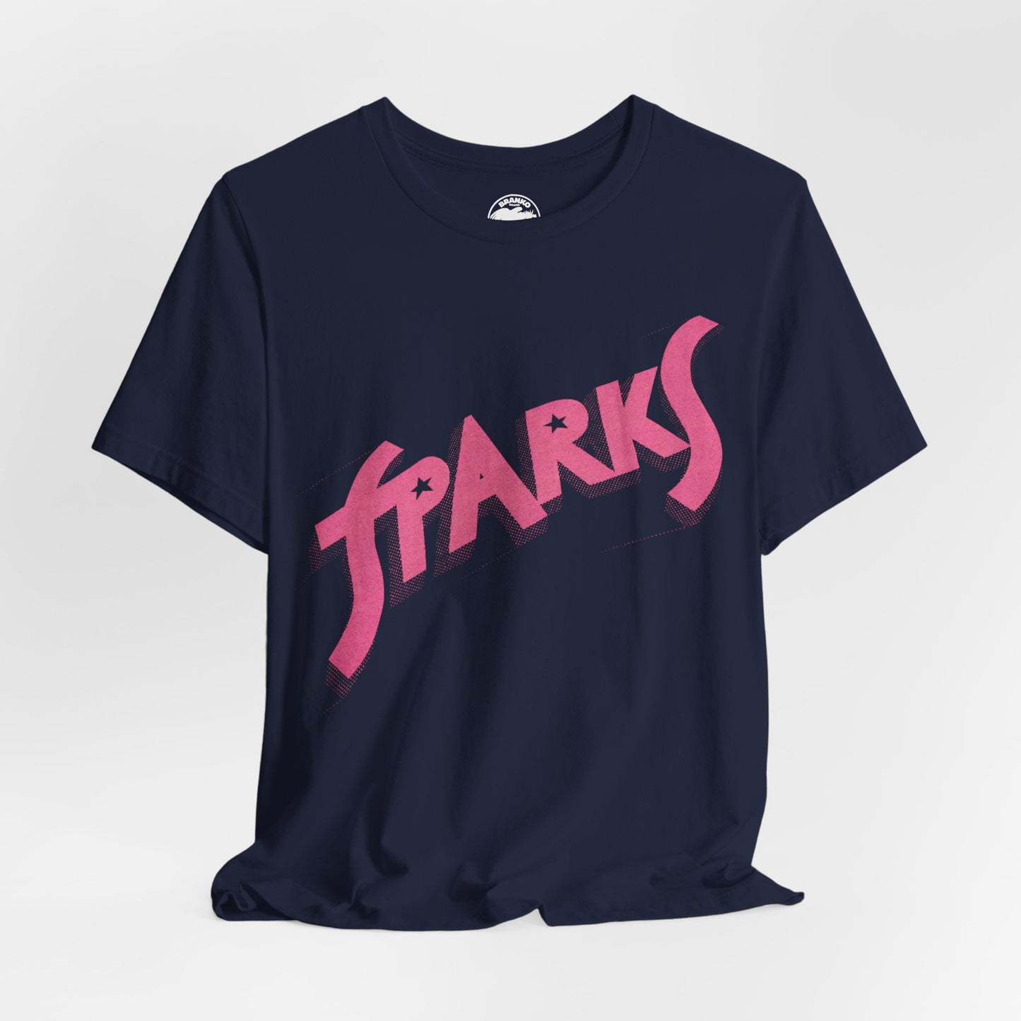 Sparks (Oversized Logo with Vintage Print Effect)