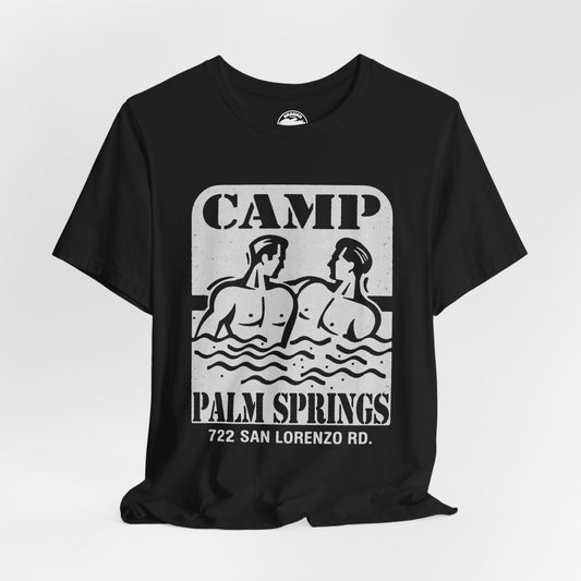 Camp Palm Springs (Palm Springs Gay Resort/Replica 90's Souvenir Shirt)