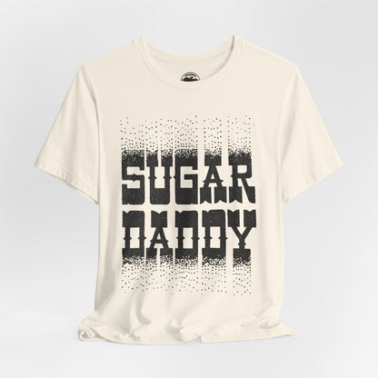 Sugar Daddy (Replica 70's Iron on Transfer Graphic with Vintage Print Effect/Gay Daddy)