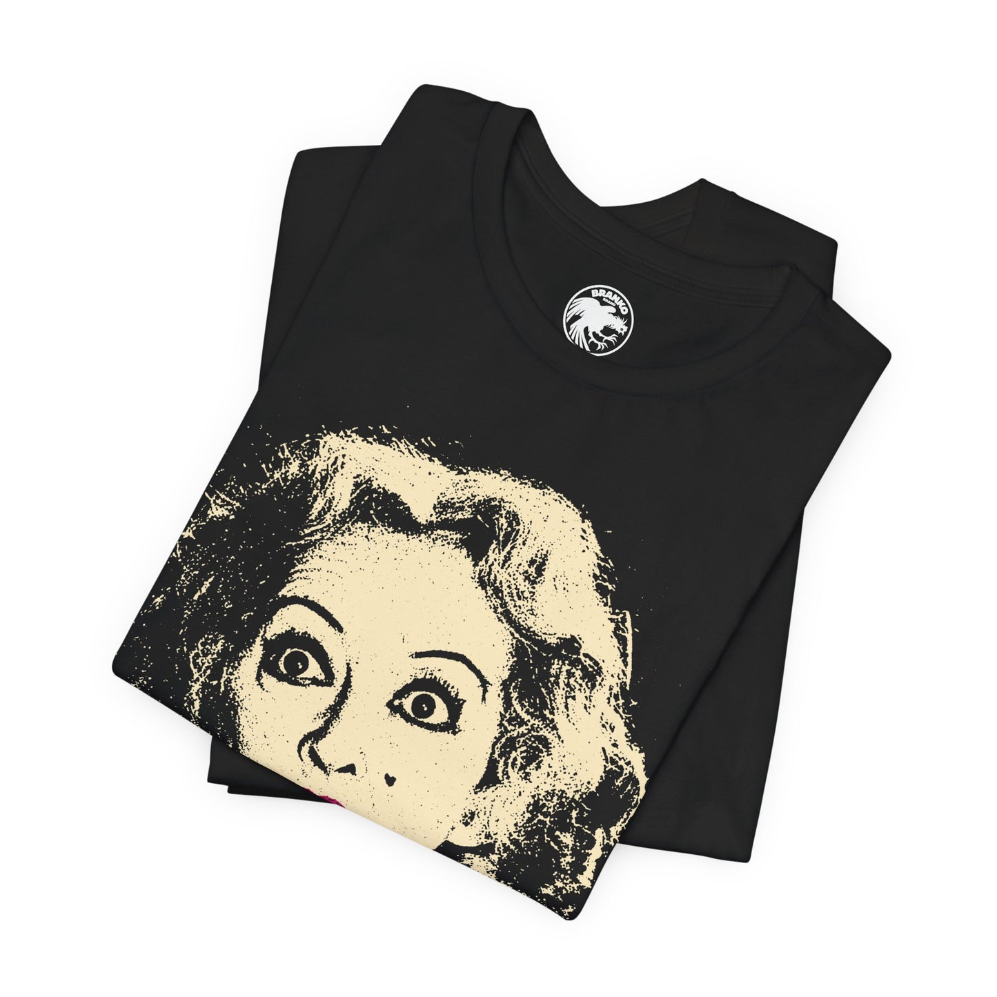 What Ever Happened to Baby Jane? (Graphic with Vintage Print Effect/Bette Davis as Baby Jane)