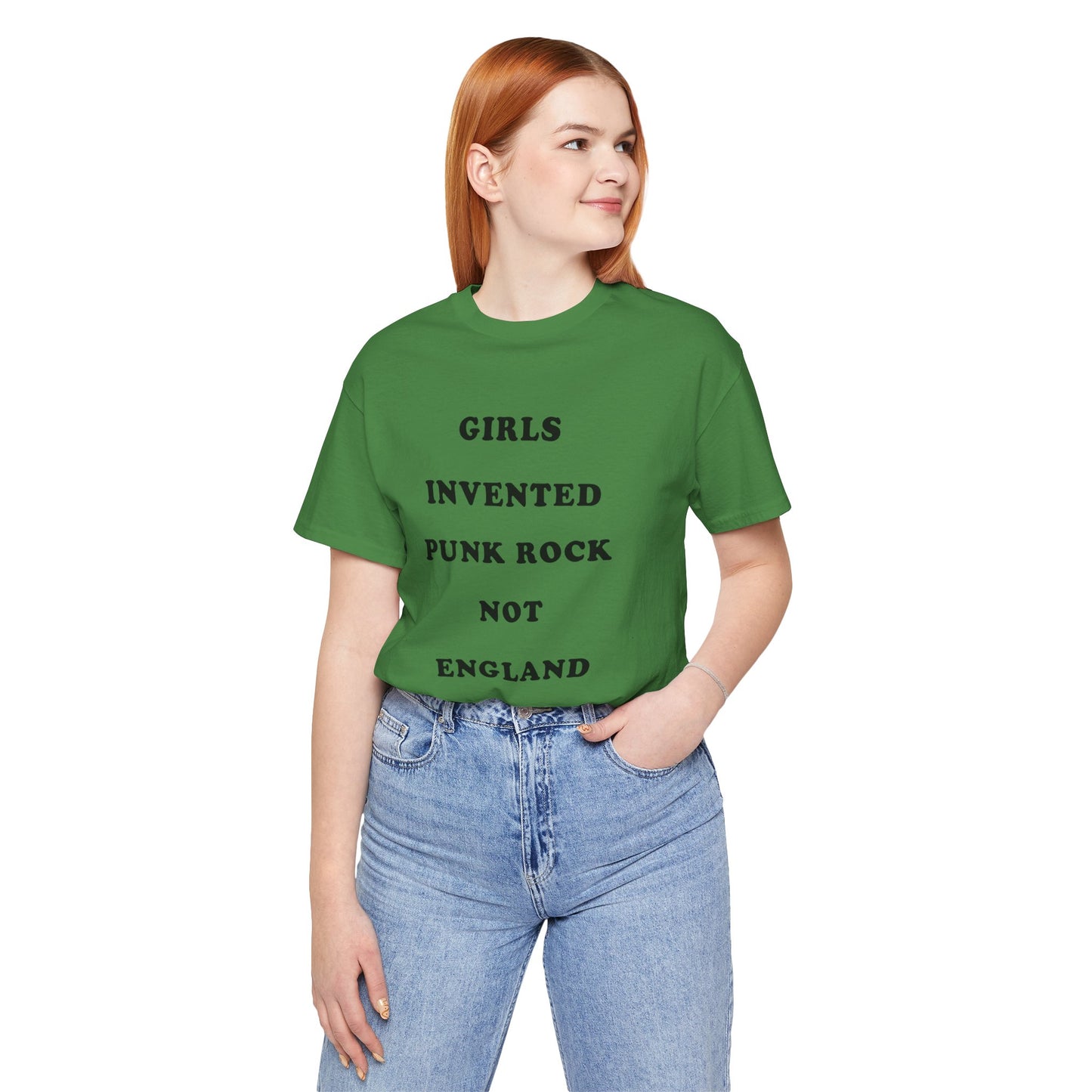 “Girls Invented Punk Rock, Not England”  (Replica Kim Gordon Sonic Youth Tee)