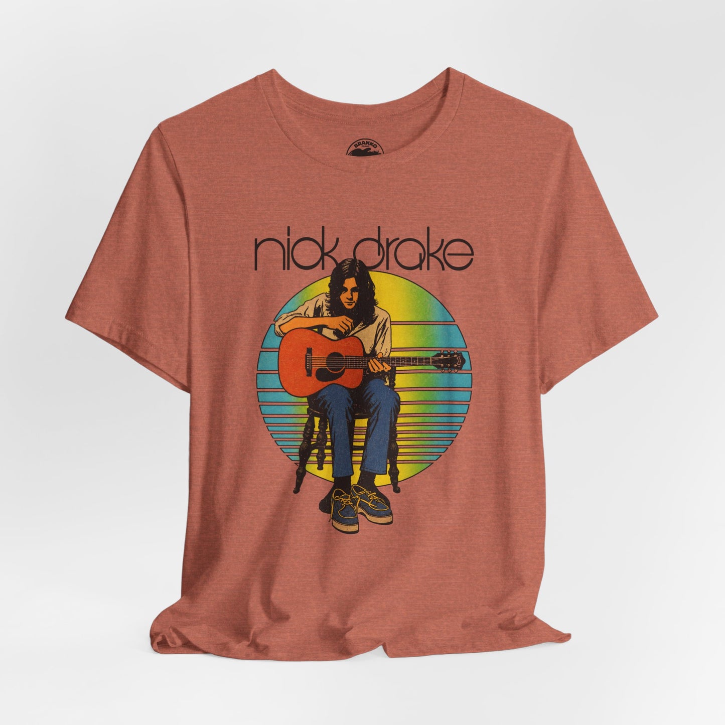 Nick Drake (70's Sportswear Style Graphic/Bryter Later Cover)