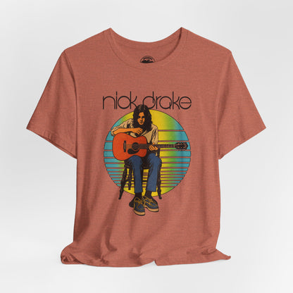 Nick Drake (70's Sportswear Style Graphic/Bryter Later Cover)