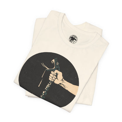 No Mercy For Fascism (Vintage Style Resistance Tee/Early 20th Century/Antifa)