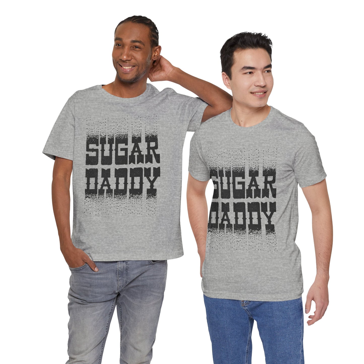 Sugar Daddy (Replica 70's Iron on Transfer Graphic with Vintage Print Effect/Gay Daddy)