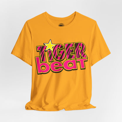 Tiger Beat (Replica Promo Shirt/80's and 90's Oversized Logo)