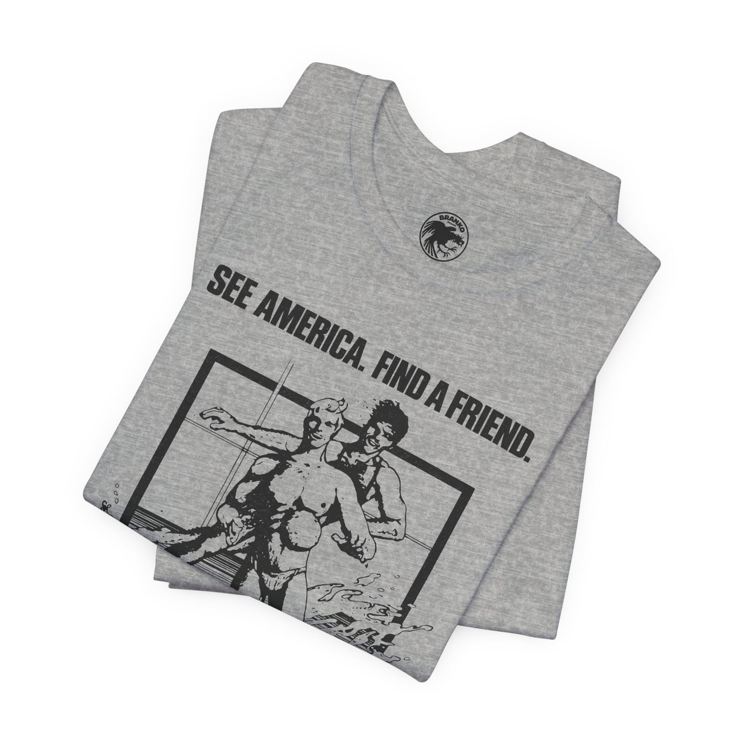 1981 Bob Damron’s Address Book (Replica Promo Shirt/See America. Find a Friend.)