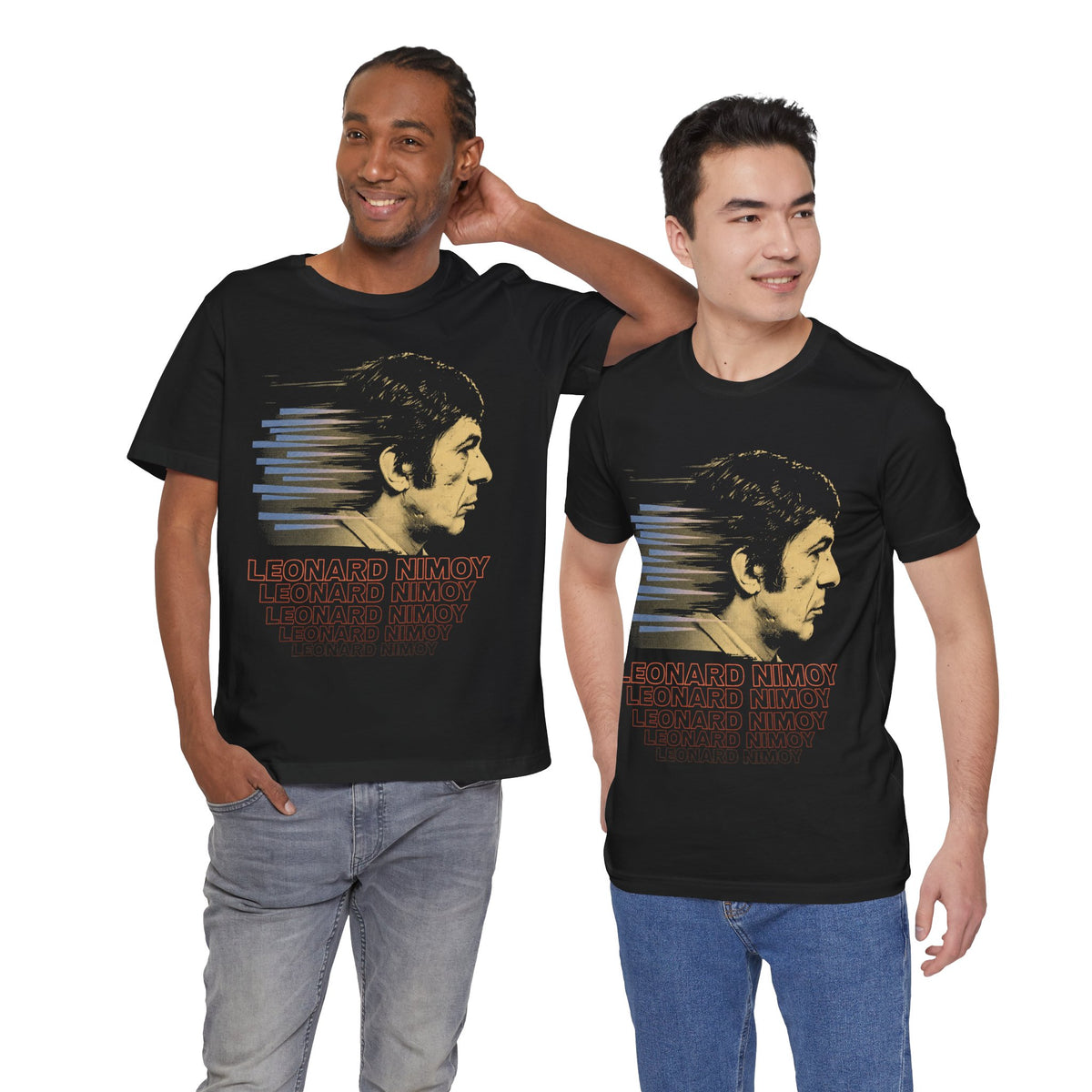 Leonard Nimoy (70's Style Graphic Tee)