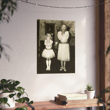 What Ever Happened to Baby Jane? (I Wrote a Letter to Daddy/Bette Davis and Julie Allred Poster)