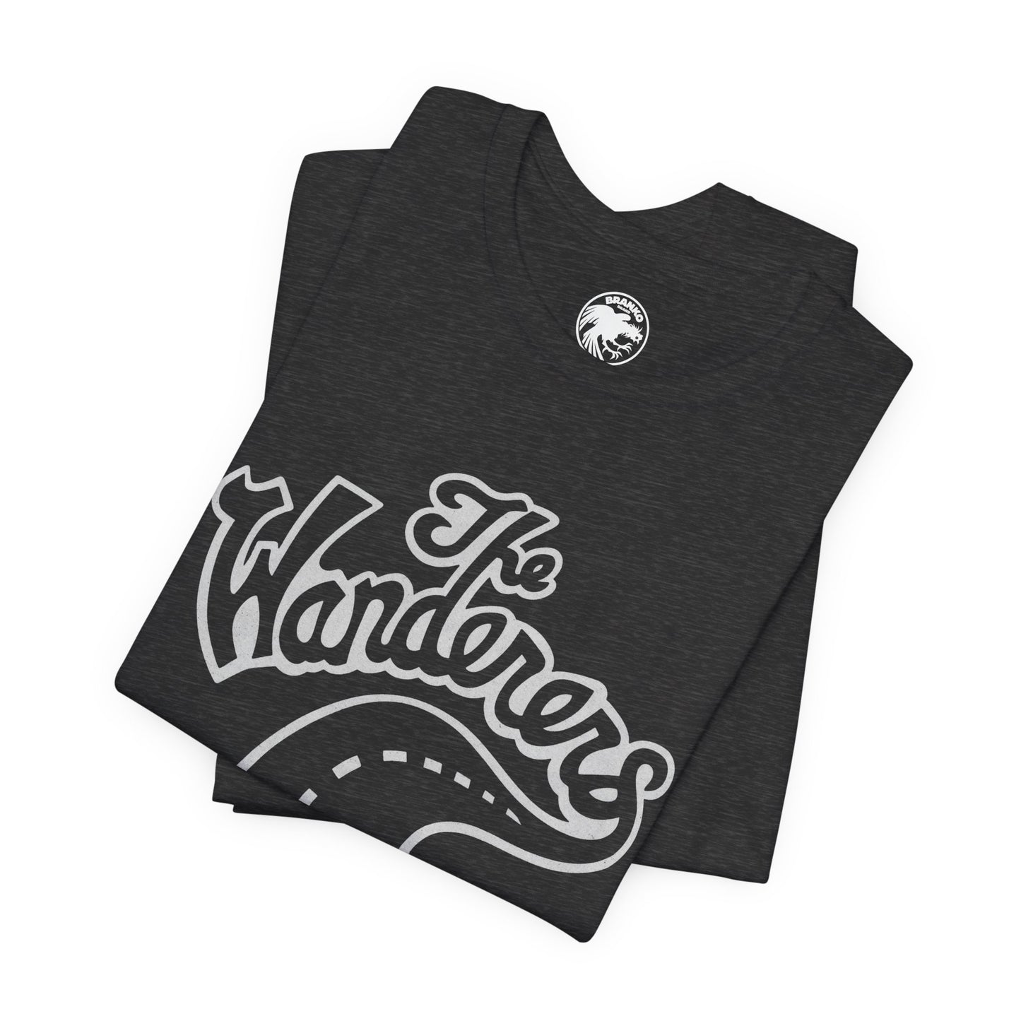 The Wanderers (Gang Jacket Logo in White with Vintage Print Effect)