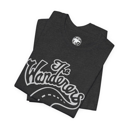 The Wanderers (Gang Jacket Logo in White with Vintage Print Effect)