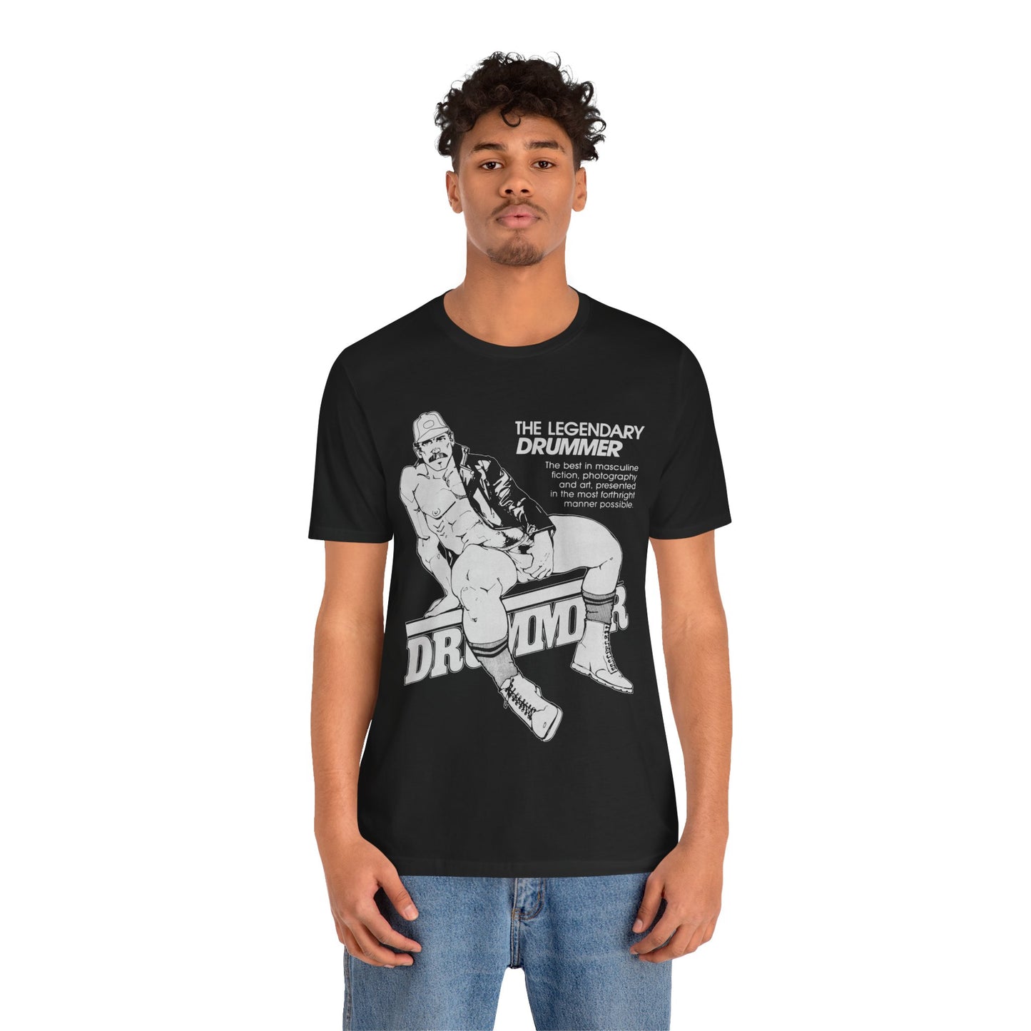 Drummer Magazine (Early 80's Replica Promo Tee)