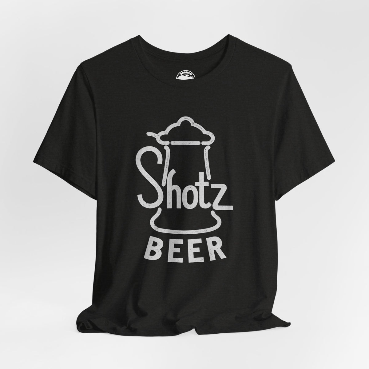 Shotz Beer (Logo with Vintage Print Effect/Laverne & Shirley)