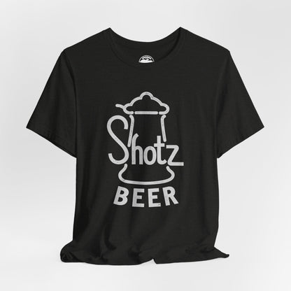 Shotz Beer (Logo with Vintage Print Effect/Laverne & Shirley)