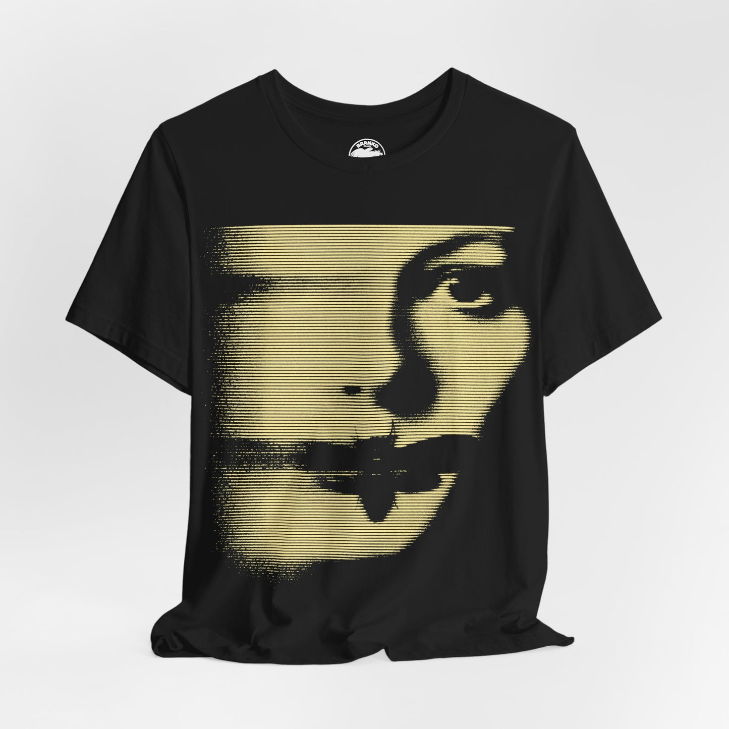 Silence of the Lambs (Large Graphic with Vintage Line Print Effect/Jodie Foster Shirt)