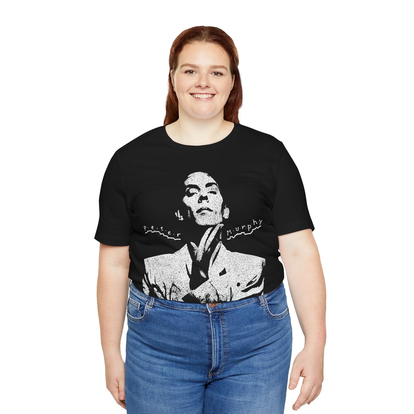 Peter Murphy (Oversized Graphic with Vintage Print Effect)