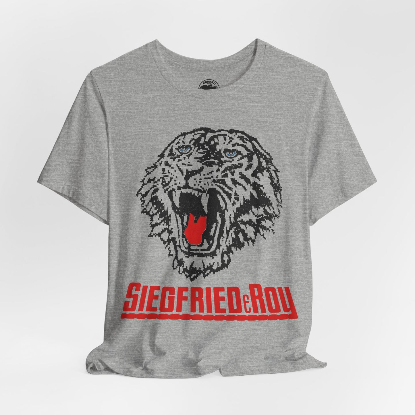 Siegfried & Roy  (Merch Label Tiger with Vintage Print Effect)
