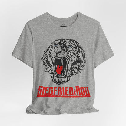 Siegfried & Roy  (Merch Label Tiger with Vintage Print Effect)