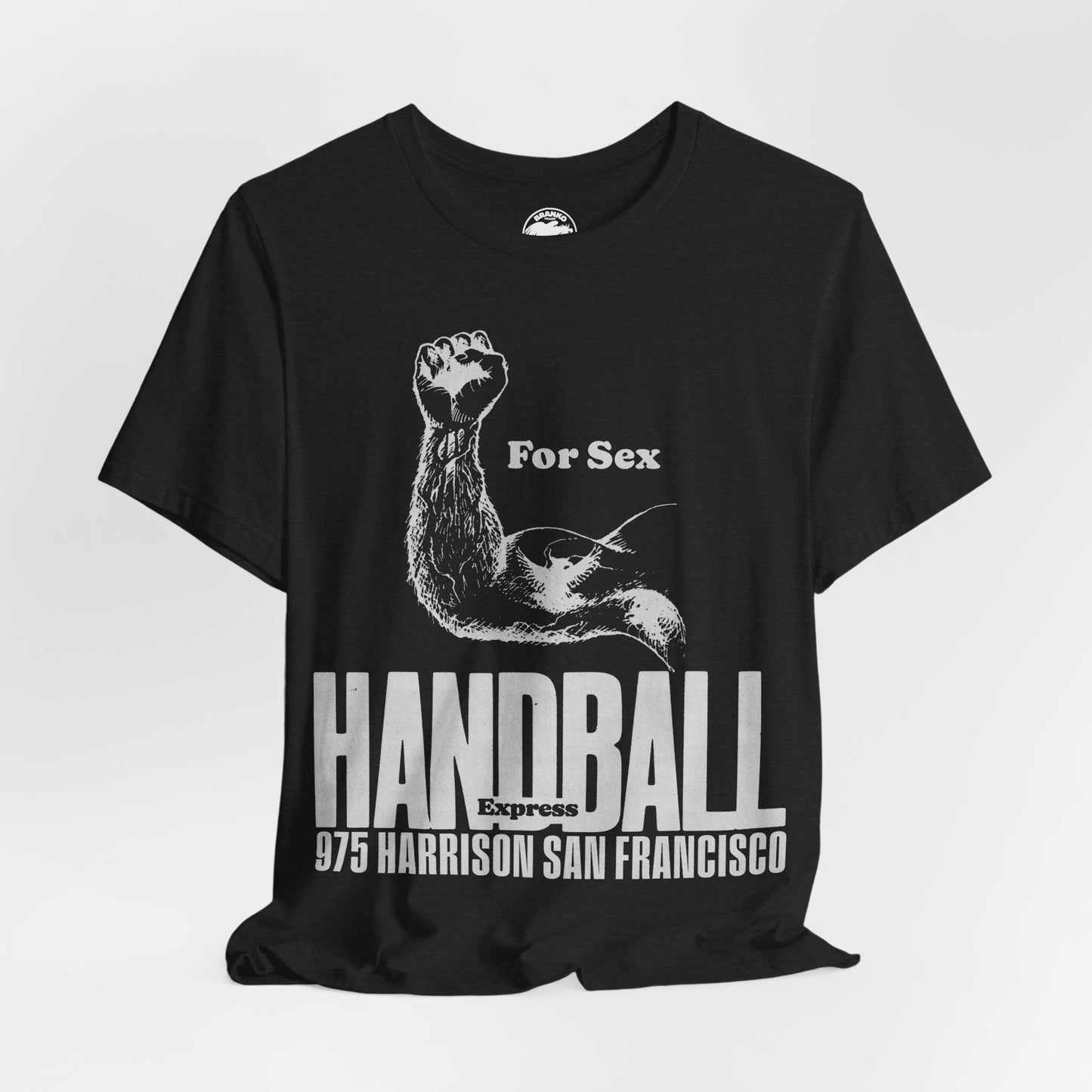 Handball Express Logo (San Francisco Gay Bathhouse and Sex Club/70's and 80's)