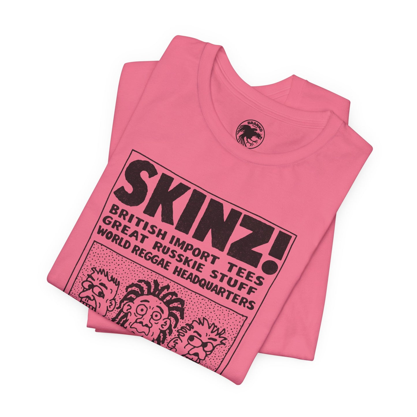 SKINZ! (South Street Philadelphia Counter Culture Shop/Replica Promo Shirt/Skinz South Street)