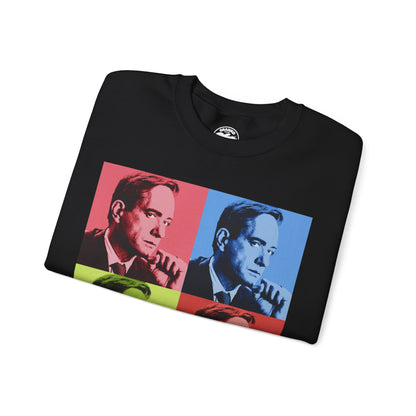 Tom Wambsgans (Warhol Style Portrait with Vintage Print Effect/Succession Shirt)