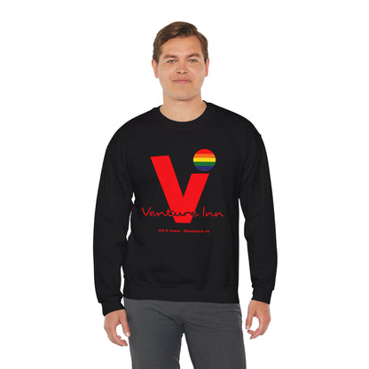 Venture Inn Sweatshirt (Philadelphia Gay Bar/1973-2016/90's Logo with Vintage Print Effect)