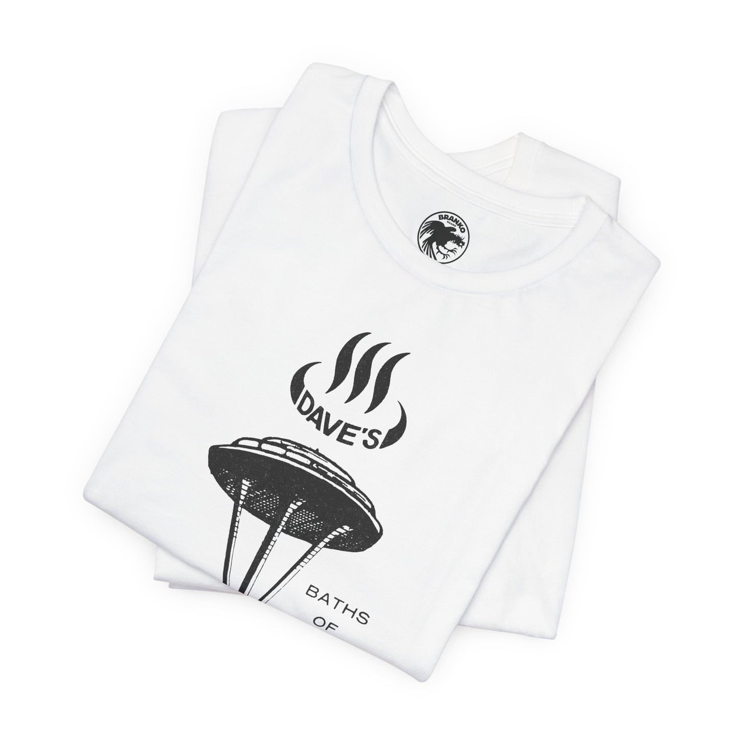 Dave's Baths Seattle (Replica Souvenir T-Shirt from 1971/Gay Bathhouse Chain 70's and 80's)