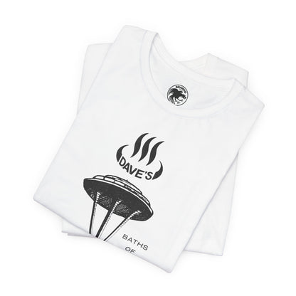 Dave's Baths Seattle (Replica Souvenir T-Shirt from 1971/Gay Bathhouse Chain 70's and 80's)