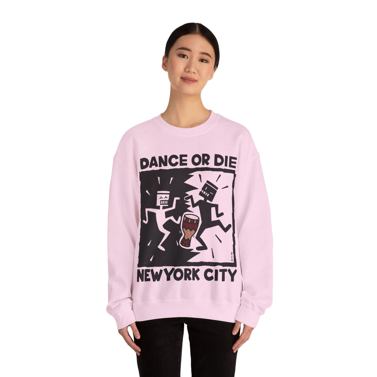 Dance or Die (Replica Early 90's New York City Club Kid Sweatshirt)