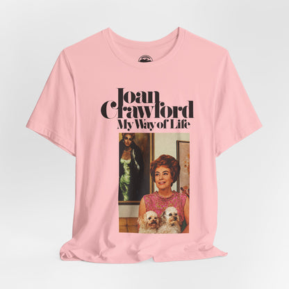 Joan Crawford (My Way of Life Cover Art Tee/1971)