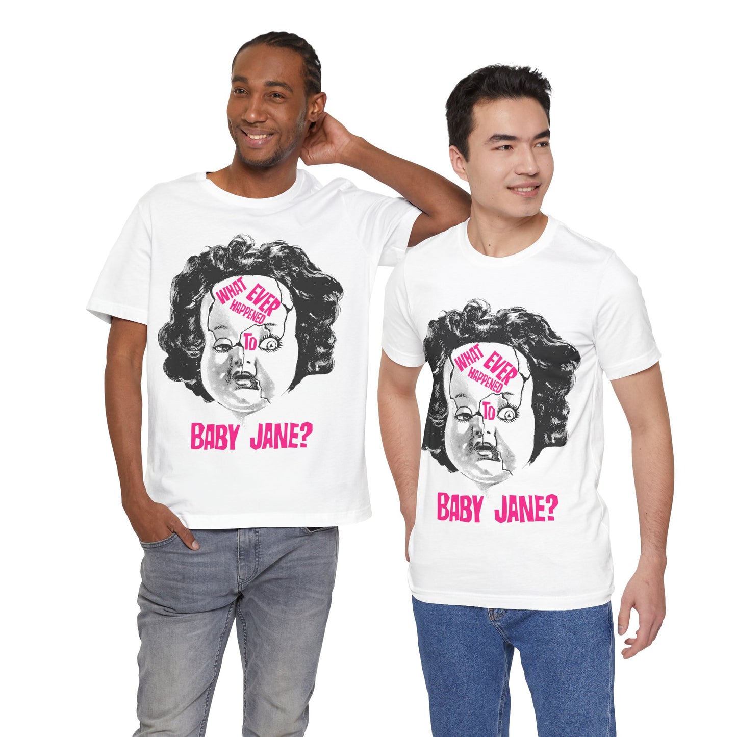 What Ever Happened to Baby Jane? (Cracked Doll Head Graphic/Bette Davis/Joan Crawford)