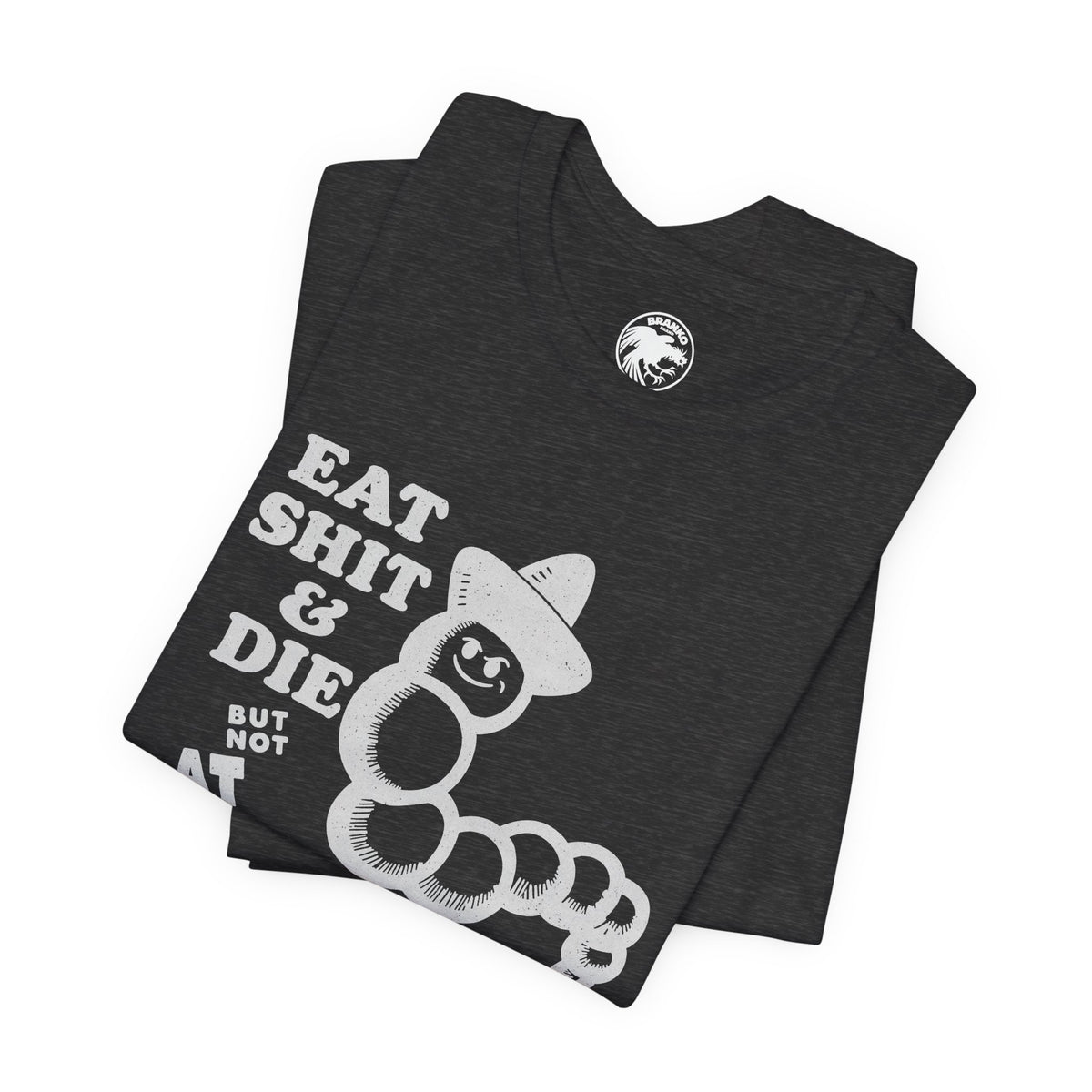 Crazy Eddie's Beef N Beer (Pennsauken, New Jersey Biker Dive Bar Tee/Replica Promo Tee/Pennsauken Mart)