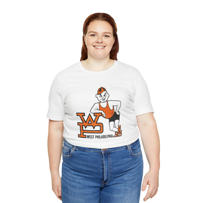 West Philadelphia High School Speedboy (Vintage 50's Mascot/Vintage Philadelphia)