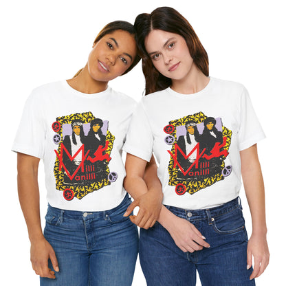 Milli Vanilli (Replica Promo T-Shirt/1988/Rob and Fab/Girl You Know It's True)