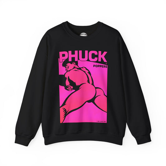 PHUCK Poppers Sweatshirt (1982 Poppers Ad/Gay Poppers Shirt)
