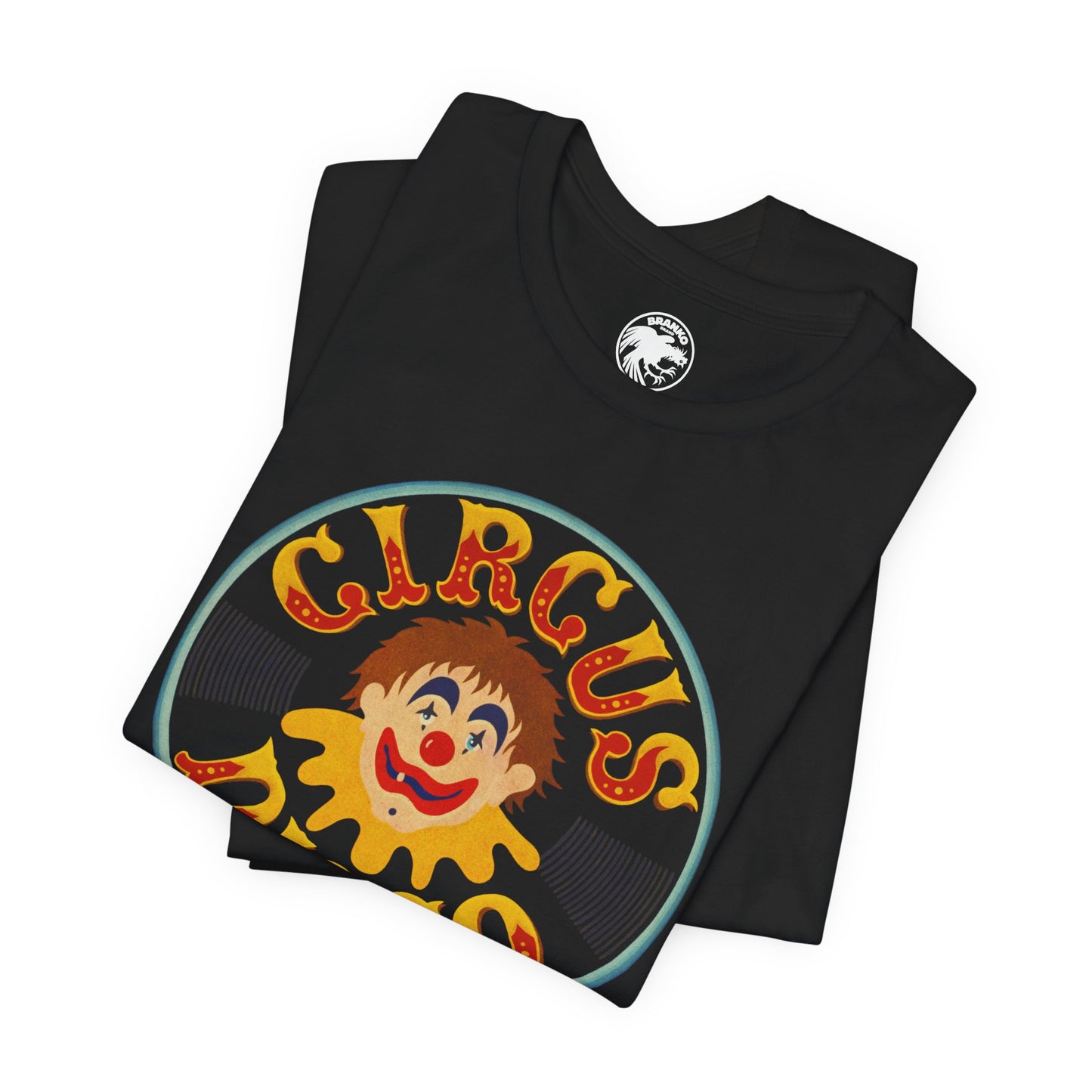 Circus Disco (Hollywood/Los Angeles Latinx Owned Queer Disco/1974-2016/70's Promo Shirt and Button Image)