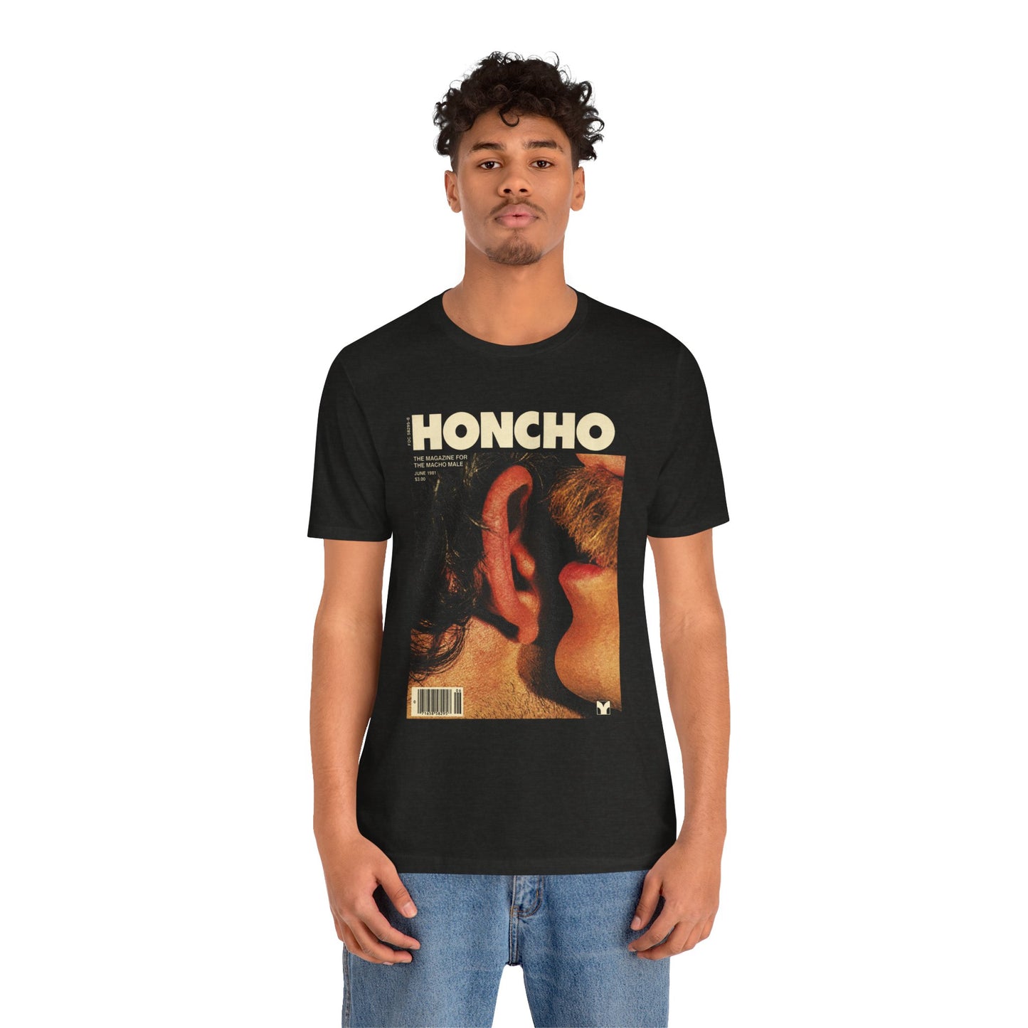 Honcho (June 1981 Cover with Vintage Print Effect/Gay Publication 1979-1992)