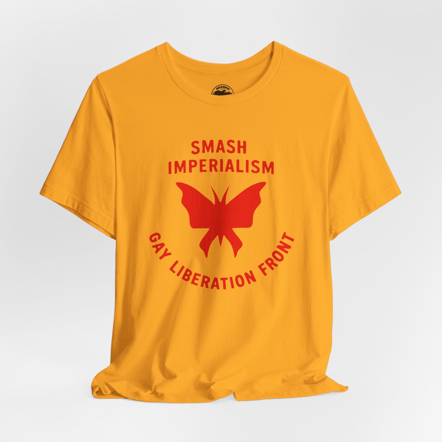 Gay Liberation Front   (“Smash Imperialism” Replica Protest and Fund Raising Shirt)